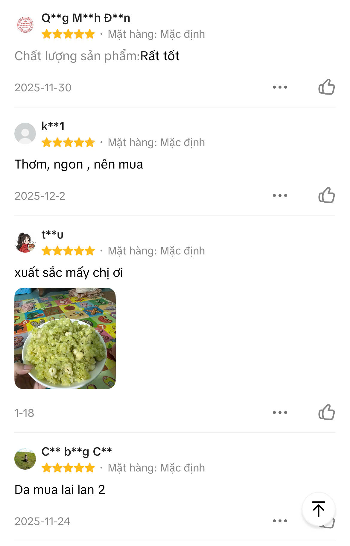 Phản hồi khách hàng 1